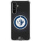 NHL Winnipeg Jets Black Background Galaxy A54 5G Clear Case