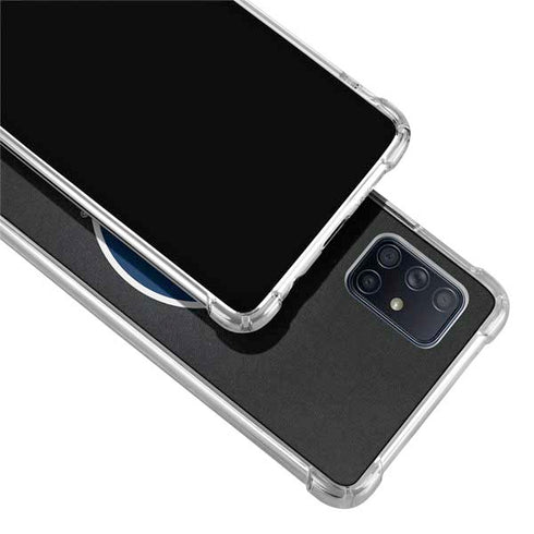 NHL Winnipeg Jets Black Background Galaxy A71 5G Clear Case
