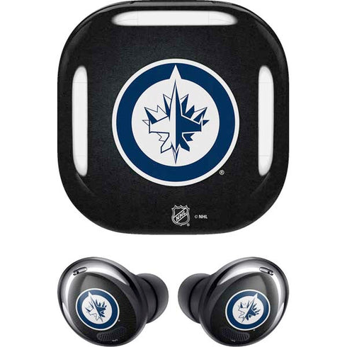NHL Winnipeg Jets Black Background Galaxy Buds Pro Skin