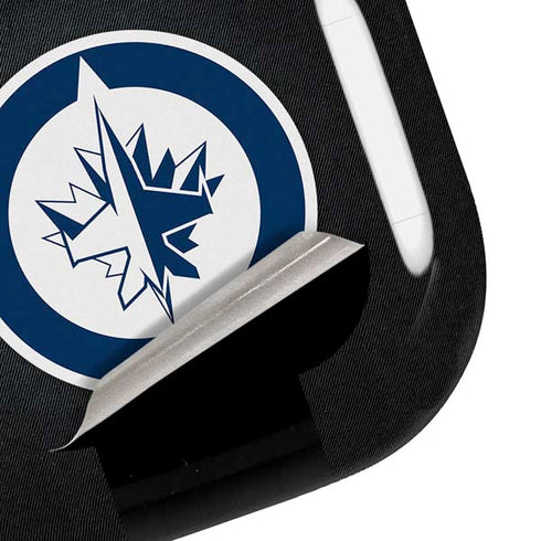 NHL Winnipeg Jets Black Background Galaxy Buds Pro Skin