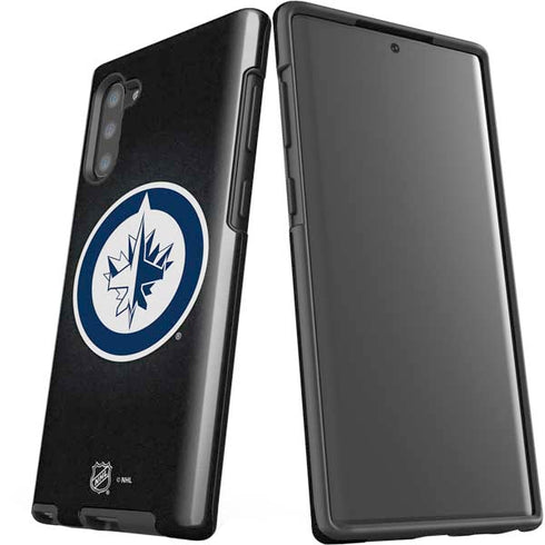 NHL Winnipeg Jets Black Background Galaxy Note 10 Pro Case