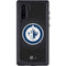 NHL Winnipeg Jets Black Background Galaxy Note 10 Waterproof Case