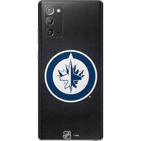 NHL Winnipeg Jets Black Background Galaxy Note20 5G Skin