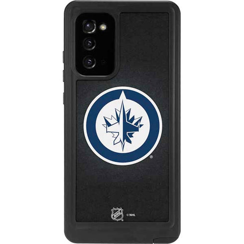 NHL Winnipeg Jets Black Background Galaxy Note20 5G Waterproof Case