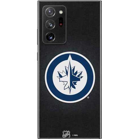 NHL Winnipeg Jets Black Background Galaxy Note20 Ultra 5G Skin