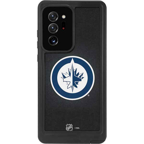 NHL Winnipeg Jets Black Background Galaxy Note20 Ultra 5G Waterproof Case