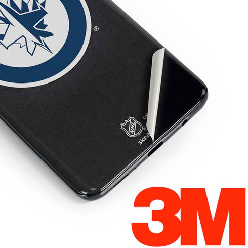 NHL Winnipeg Jets Black Background Galaxy S10e Skin