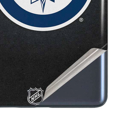 NHL Winnipeg Jets Black Background Galaxy S20 Fan Edition Skin