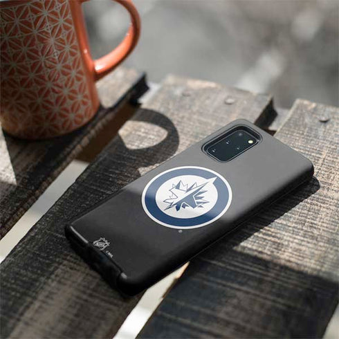 NHL Winnipeg Jets Black Background Galaxy S20 Plus Pro Case