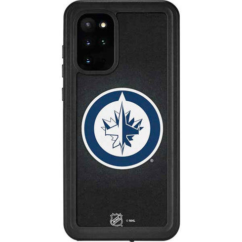 NHL Winnipeg Jets Black Background Galaxy S20 Plus Waterproof Case