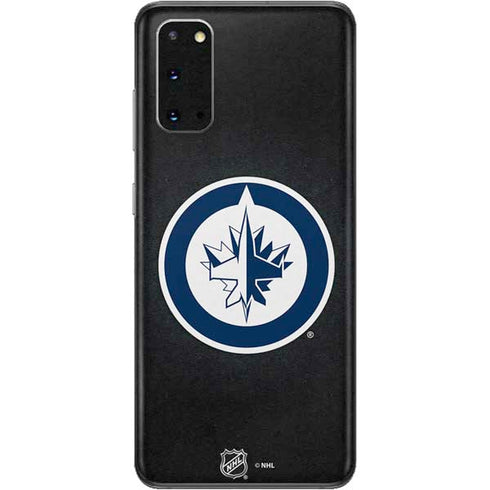 NHL Winnipeg Jets Black Background Galaxy S20 Skin