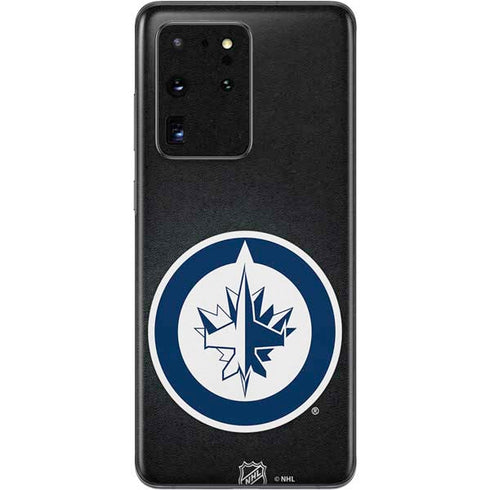 NHL Winnipeg Jets Black Background Galaxy S20 Ultra 5G Skin