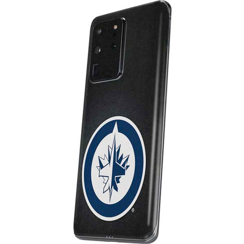 NHL Winnipeg Jets Black Background Galaxy S20 Ultra 5G Skin