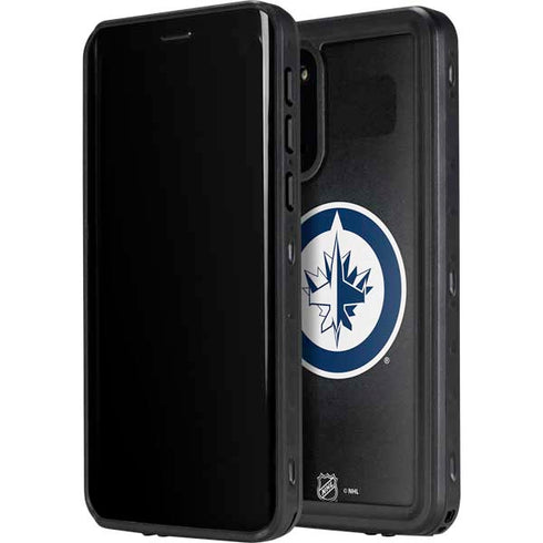 NHL Winnipeg Jets Black Background Galaxy S20 Waterproof Case
