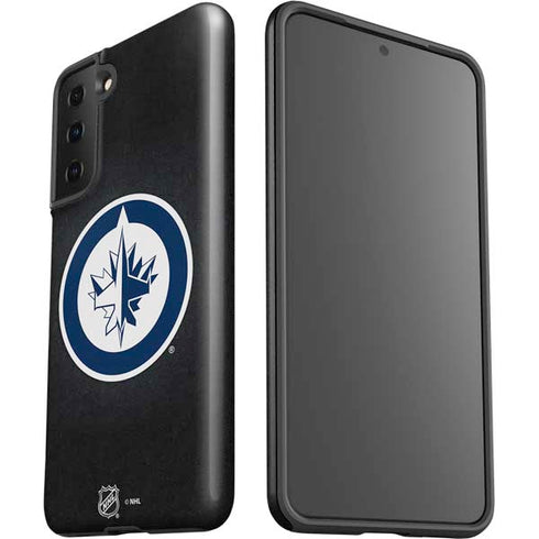 NHL Winnipeg Jets Black Background Galaxy S21 FE Pro Case