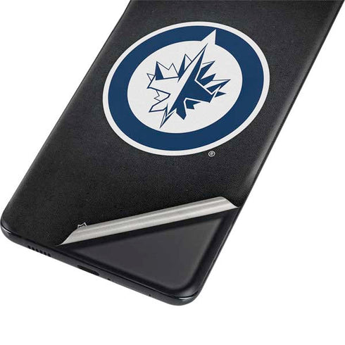 NHL Winnipeg Jets Black Background Galaxy S21 Plus 5G Skin