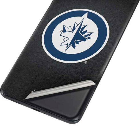 NHL Winnipeg Jets Black Background Galaxy S21 Ultra 5G Skin