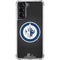 NHL Winnipeg Jets Black Background Galaxy S22 Clear Case