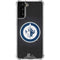 NHL Winnipeg Jets Black Background Galaxy S22 Plus Clear Case