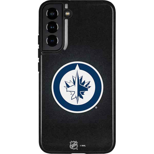 NHL Winnipeg Jets Black Background Galaxy S22 Plus Pro Case