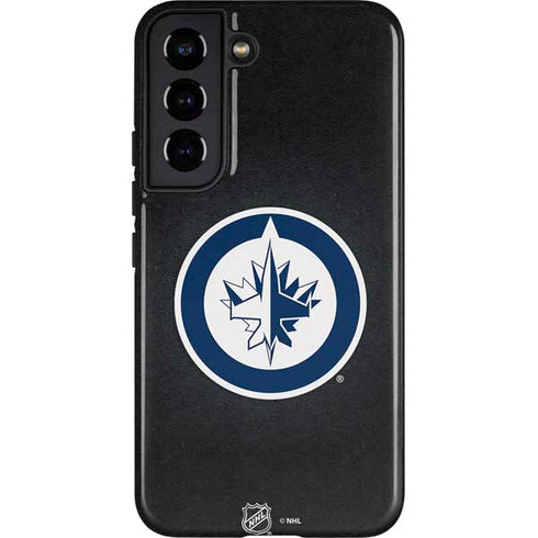 NHL Winnipeg Jets Black Background Galaxy S22 Pro Case
