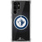 NHL Winnipeg Jets Black Background Galaxy S22 Ultra Clear Case