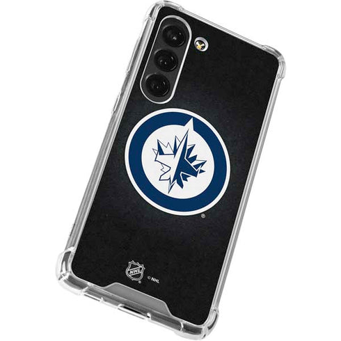 NHL Winnipeg Jets Black Background Galaxy S23 Clear Case