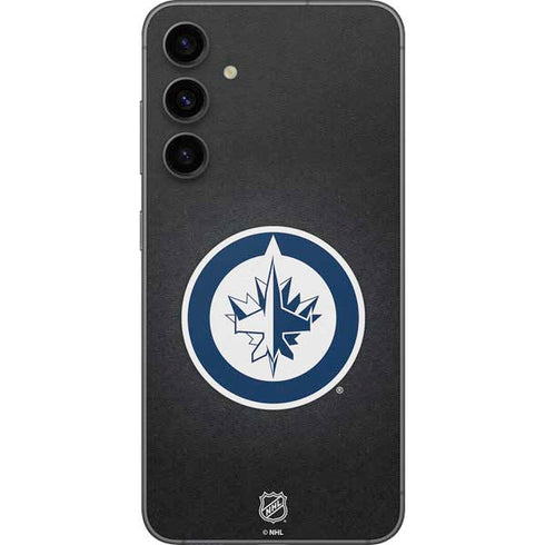 NHL Winnipeg Jets Black Background Galaxy S23 FE Skin