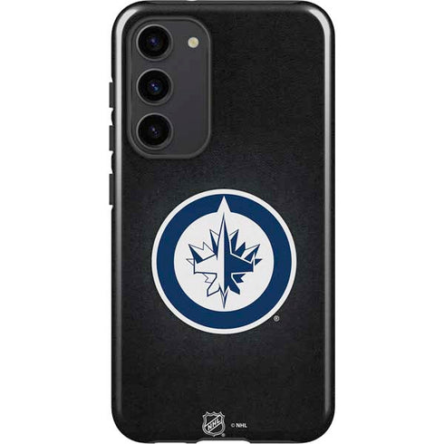 NHL Winnipeg Jets Black Background Galaxy S23 Plus Pro Case