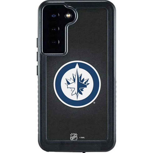 NHL Winnipeg Jets Black Background Galaxy S23 Plus Waterproof Case