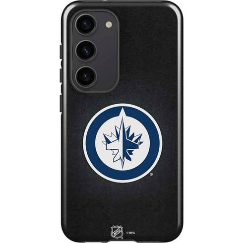 NHL Winnipeg Jets Black Background Galaxy S23 Pro Case