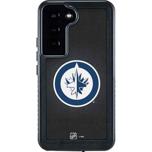 NHL Winnipeg Jets Black Background Galaxy S23 Waterproof Case