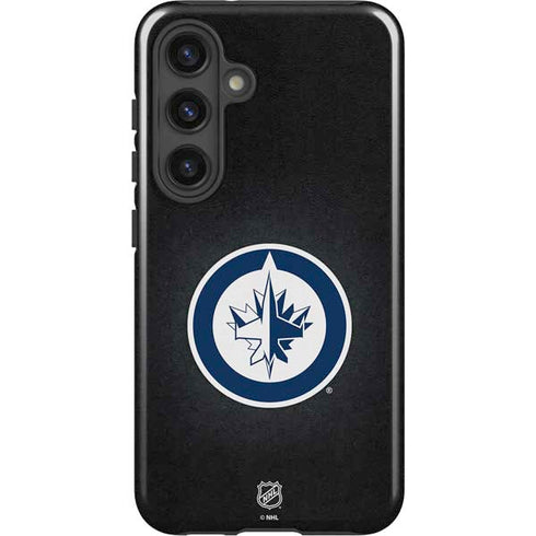 NHL Winnipeg Jets Black Background Galaxy S24 Impact Case