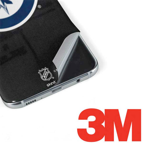 NHL Winnipeg Jets Black Background Galaxy S8 Skin