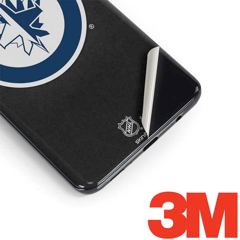 NHL Winnipeg Jets Black Background Galaxy S9 Plus Skin