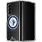 NHL Winnipeg Jets Black Background Galaxy Z Fold4 5G Clear Case