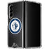 NHL Winnipeg Jets Black Background Galaxy Z Fold4 5G Clear Case