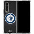 NHL Winnipeg Jets Black Background Galaxy Z Fold4 5G Clear Case