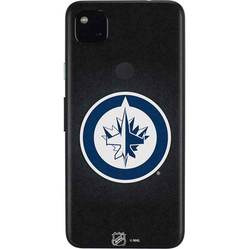 NHL Winnipeg Jets Black Background Google Pixel 4a Skin