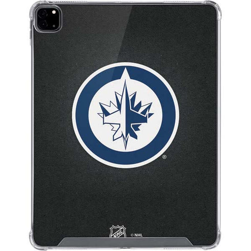 NHL Winnipeg Jets Black Background iPad Pro 12.9in (2020) Clear Case