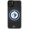 NHL Winnipeg Jets Black Background iPhone 11 Pro Clear Case