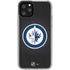 NHL Winnipeg Jets Black Background iPhone 11 Pro Clear Case