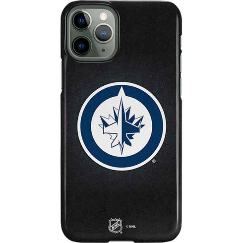 NHL Winnipeg Jets Black Background iPhone 11 Pro Lite Case