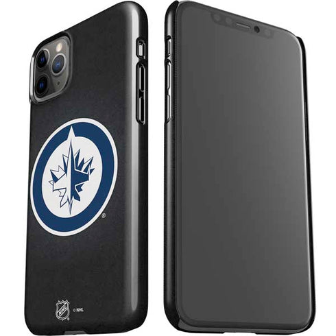 NHL Winnipeg Jets Black Background iPhone 11 Pro Max Lite Case
