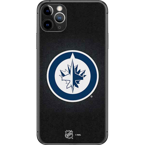 NHL Winnipeg Jets Black Background iPhone 11 Pro Max Skin