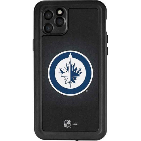 NHL Winnipeg Jets Black Background iPhone 11 Pro Max Waterproof Case