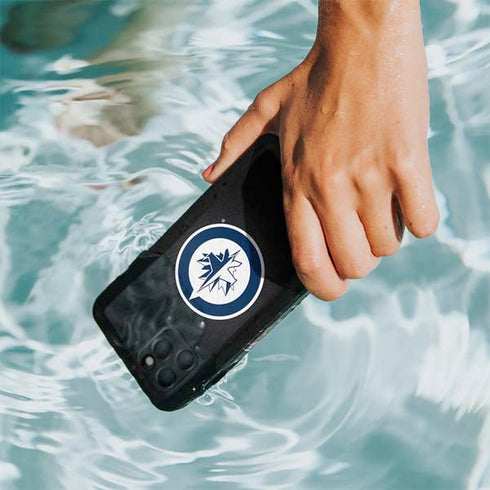 NHL Winnipeg Jets Black Background iPhone 11 Pro Waterproof Case