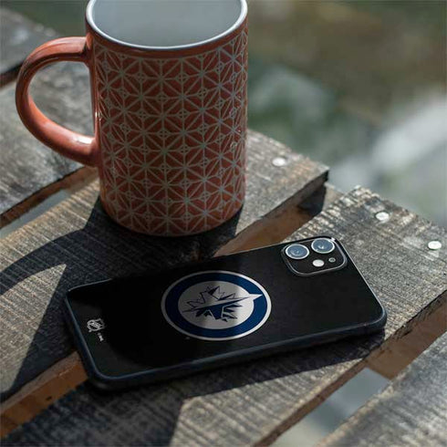 NHL Winnipeg Jets Black Background iPhone 11 Skin
