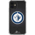 NHL Winnipeg Jets Black Background iPhone 12 Clear Case