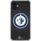 NHL Winnipeg Jets Black Background iPhone 12 Mini Clear Case